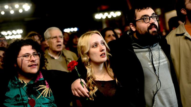 Comício em Vila Nova de Gaia