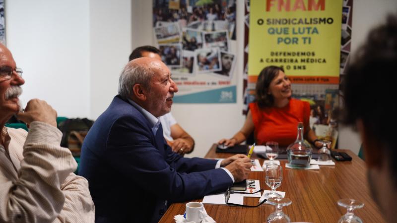 Encontro com a Federação Nacional dos Médicos (FNAM)
