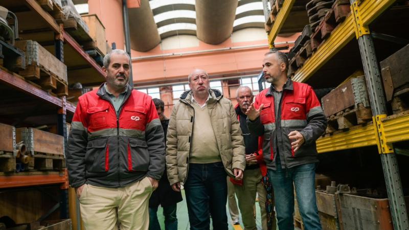 Visita às Oficinas da CP em Guifões